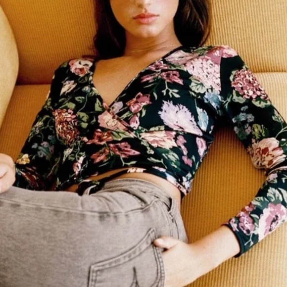 Rouje Paris Sade Wrap Top Size EU 34 - Picture 2 of 10